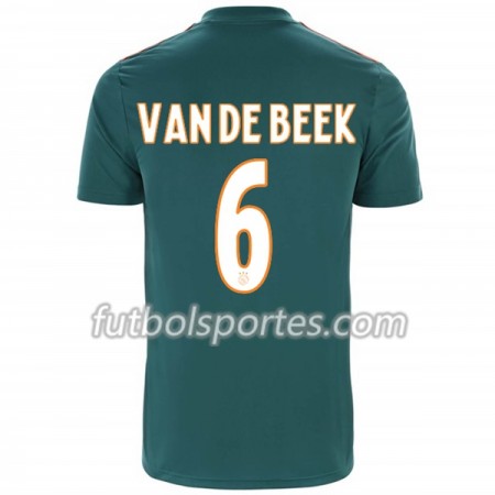 Camisetas AFC Ajax Donny van de Beek 21 Segunda Equipacion 2019/2020